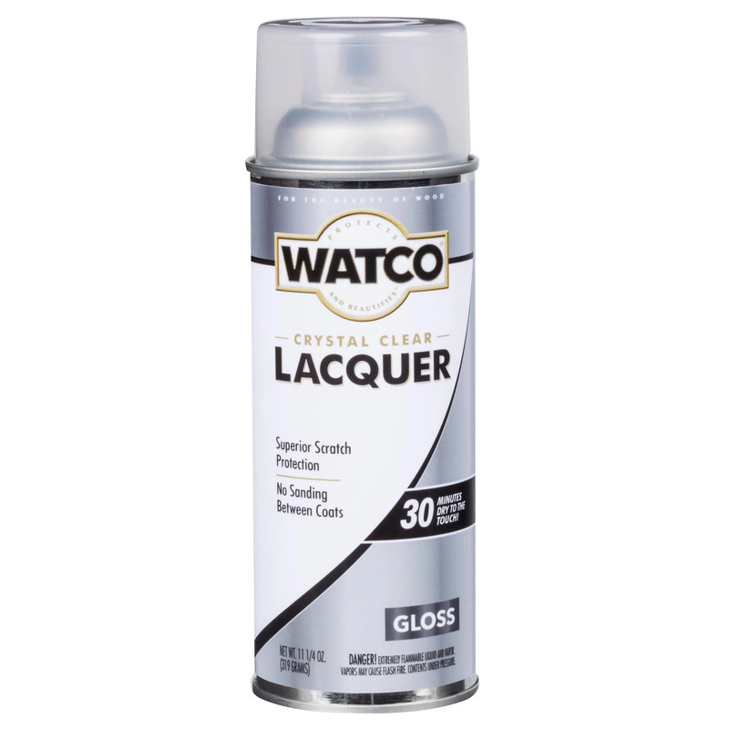 Lacquer - Solvent Based - Crystal Clear - Sheen:Gloss - Size:13-oz